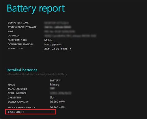 Refurbished Tech Fraud Battery Cycle Count Tampering Detection