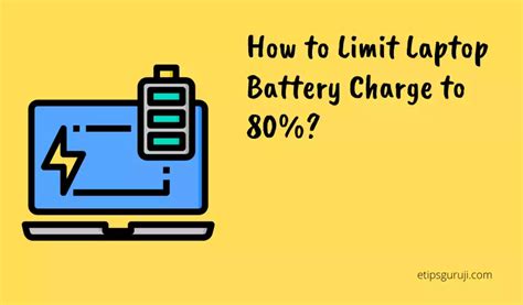 Battery Health Hacks 80% Charge Limit Effectiveness on Degradation